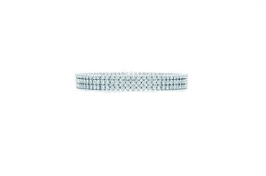 dreireihiges Diamant-Armband