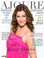 AJOURE´ Cover Monat August 2014