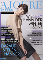 AJOURE´ Cover Monat November 2014