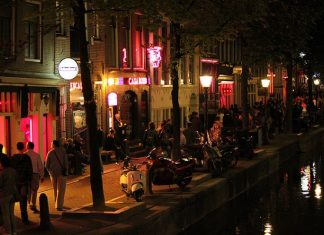 red light district