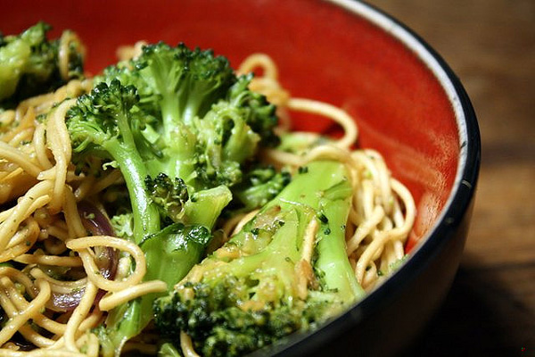 veganes Essen - Broccoli Spaghetti