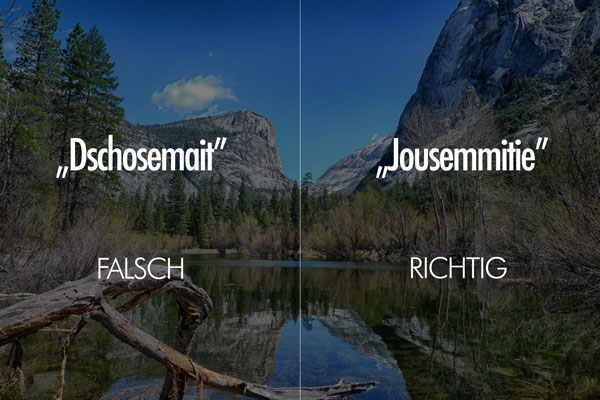 Aussprache Yosemite